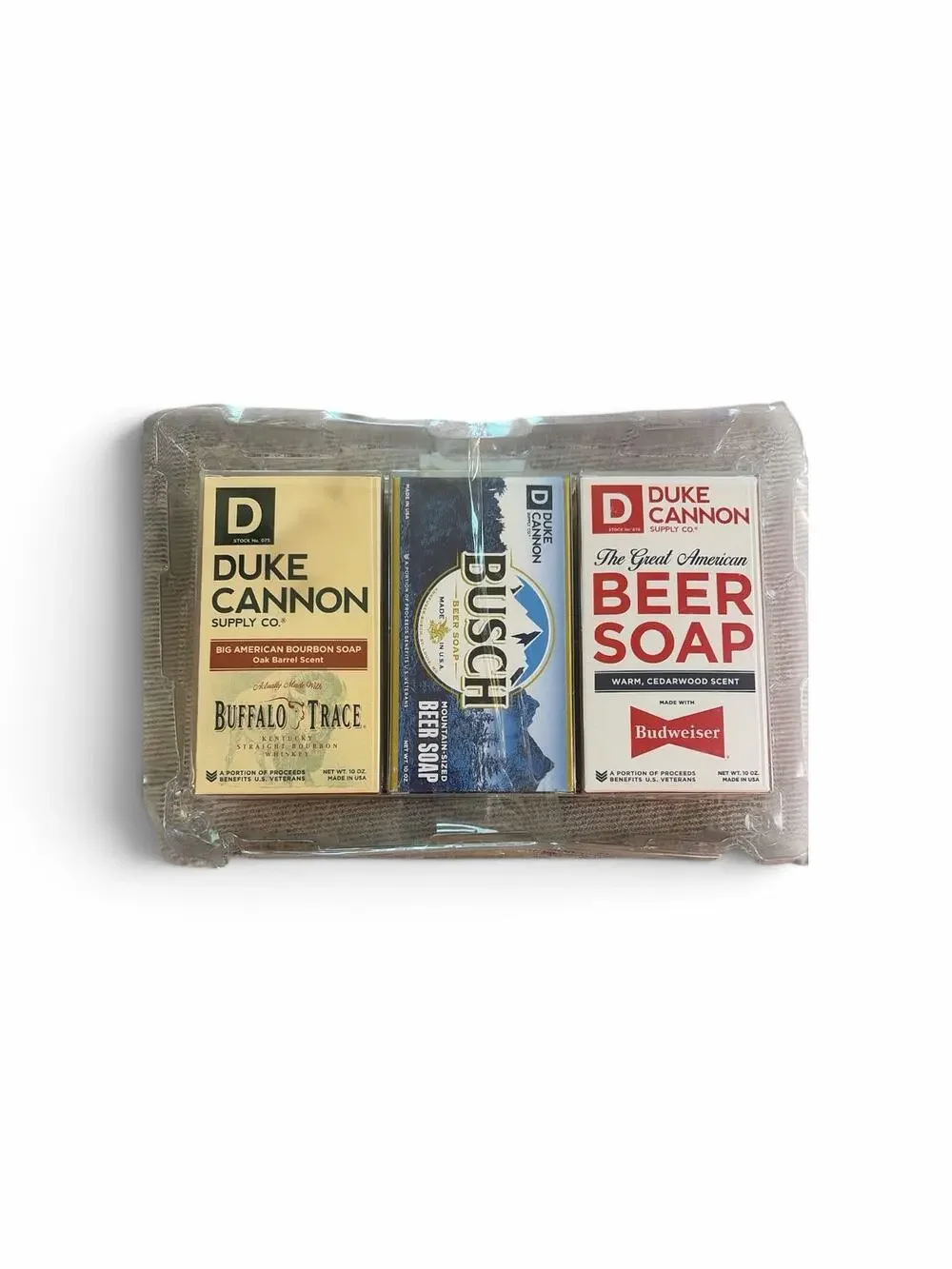 Duke Cannon Dad's Liquor Cabinet 3-Pack Soap Gift Set - Brand New Sealed